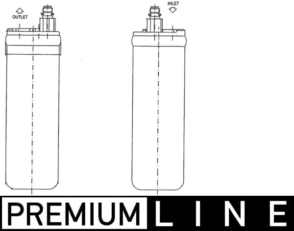 Filtre déshydrateur clim