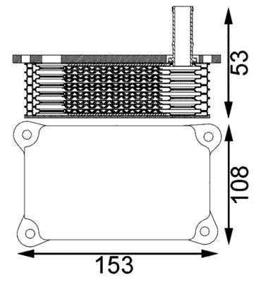Radiateur d'huile