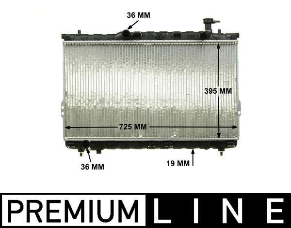 Radiateur du moteur