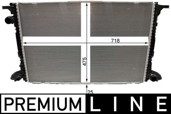 Radiateur du moteur