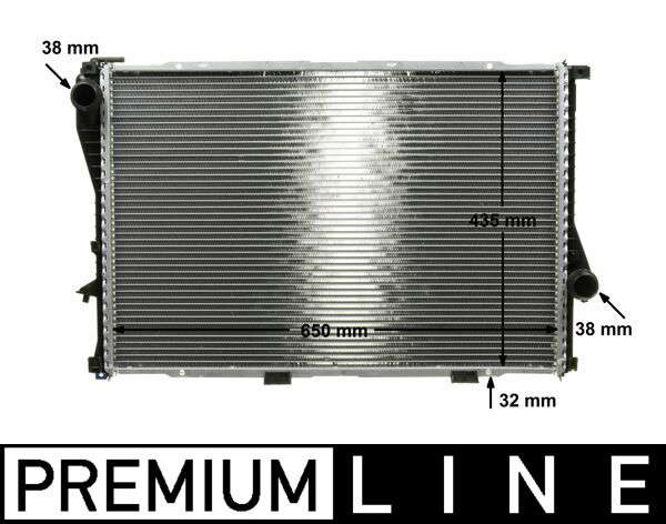 Radiateur du moteur