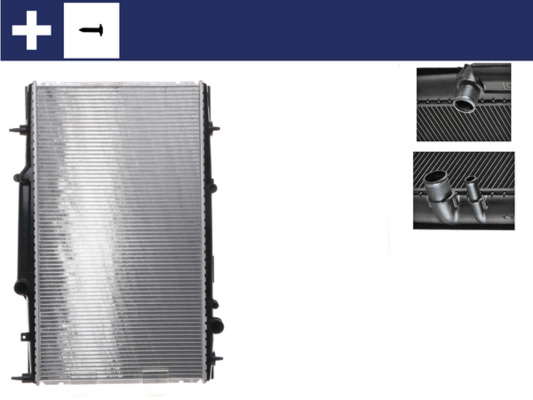 Radiateur du moteur