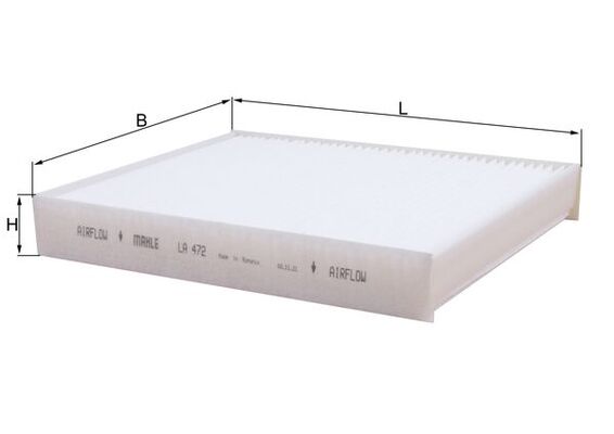 Filtre d'habitacle