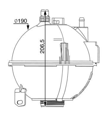 Vase d'expansion, liquide de refroidissement