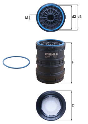 Filtre à carburant