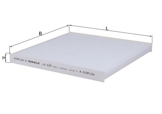 Filtre d'habitacle