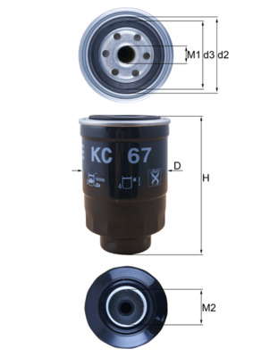 Filtre à carburant