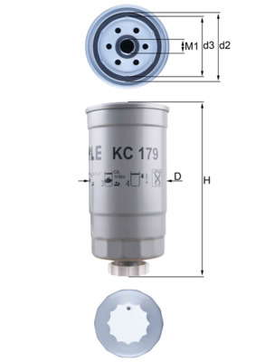 Filtre à carburant