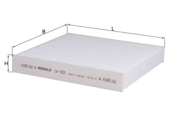 Filtre d'habitacle