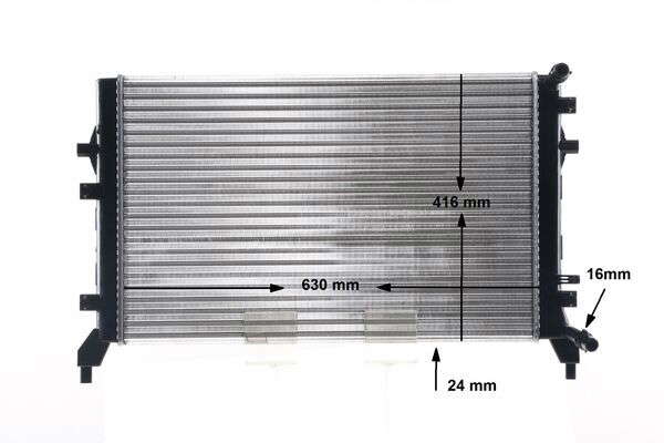 Radiateur du moteur
