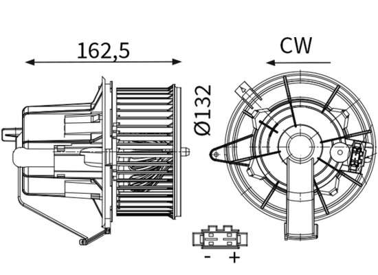 Pulseur d'air habitacle