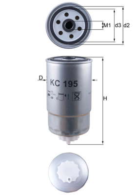 Filtre à carburant