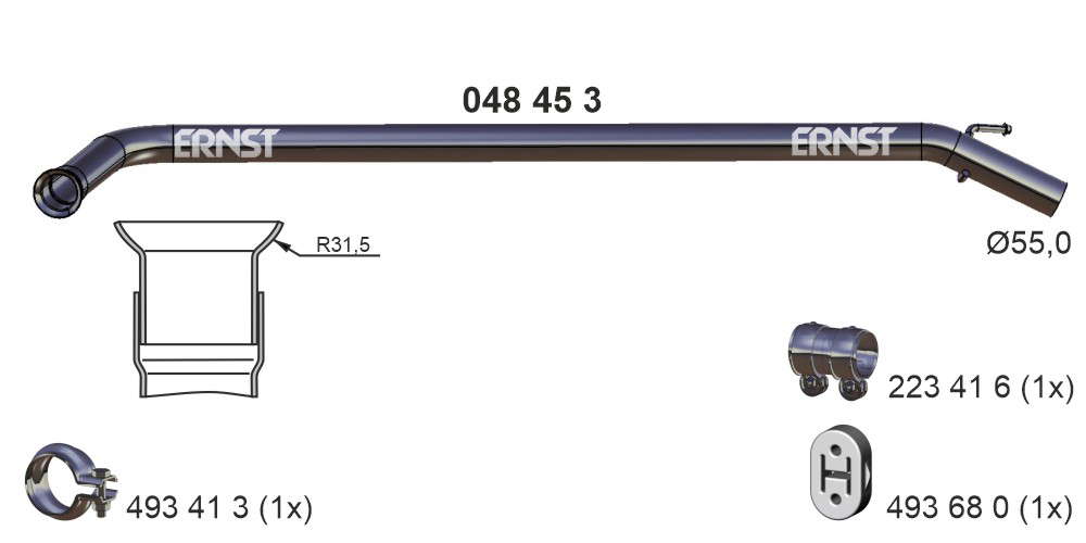 Tuyau d'échappement