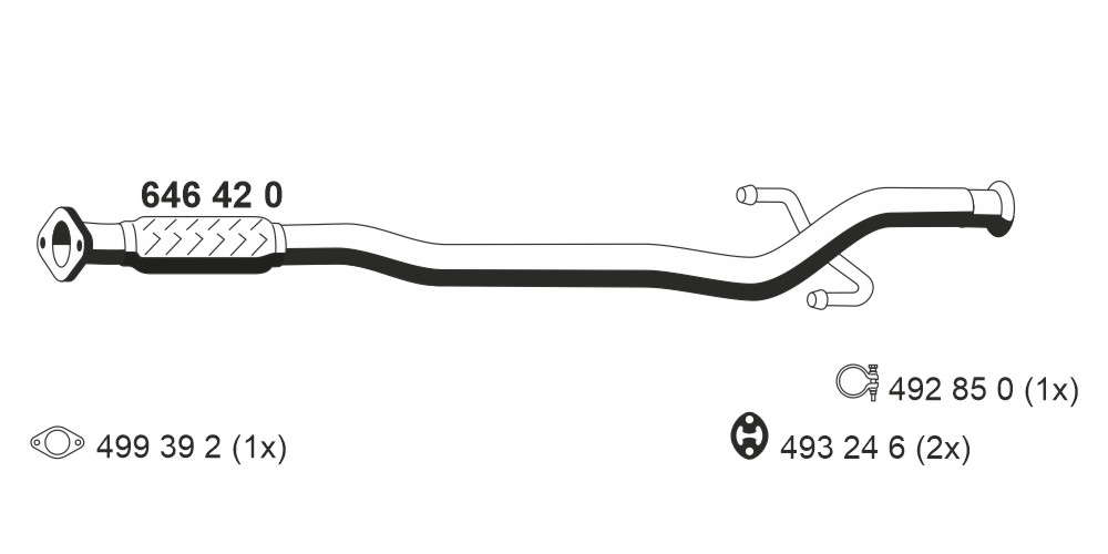 Tuyau d'échappement