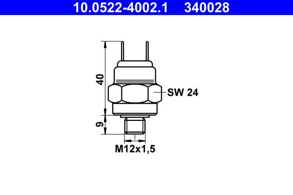 Pressostat (hydraulique des freins)