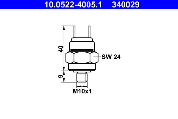 Pressostat (hydraulique des freins)