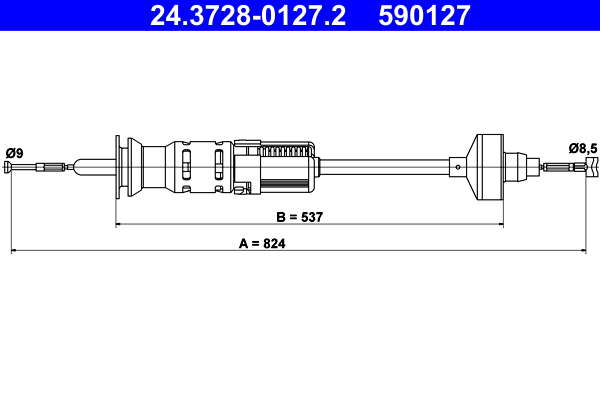 Câble embrayage