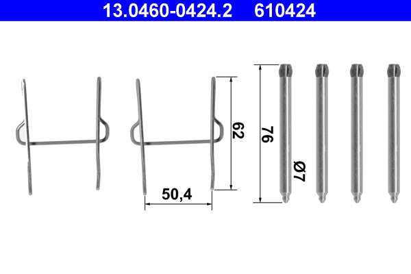 Kit d'accessoires (plaquette de frein)