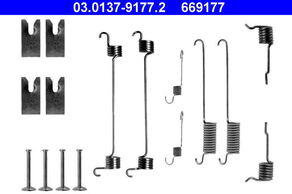 Kit d'accessoires (mâchoire de frein)