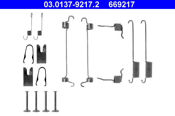 Kit d'accessoires (mâchoire de frein)