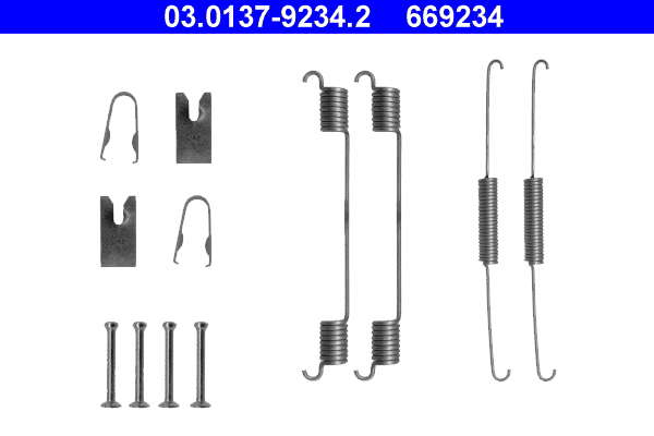 Kit d'accessoires (mâchoire de frein)