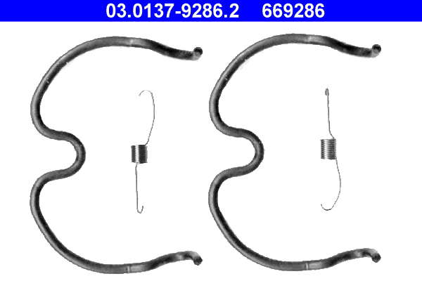 Kit d'accessoires (mâchoire de frein)