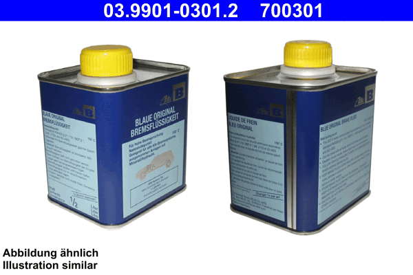 Liquide de frein DOT 3 - 0,5L