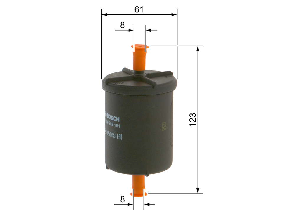 Filtre à carburant