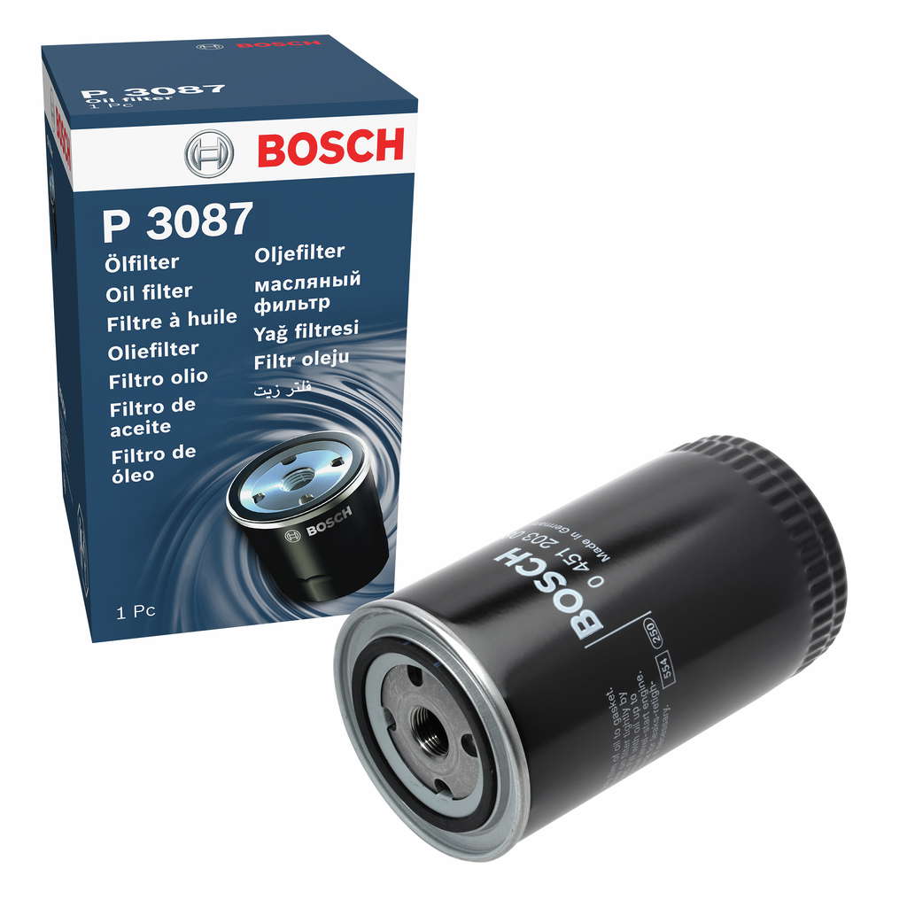 Bosch P3087 - Filtre à huile auto