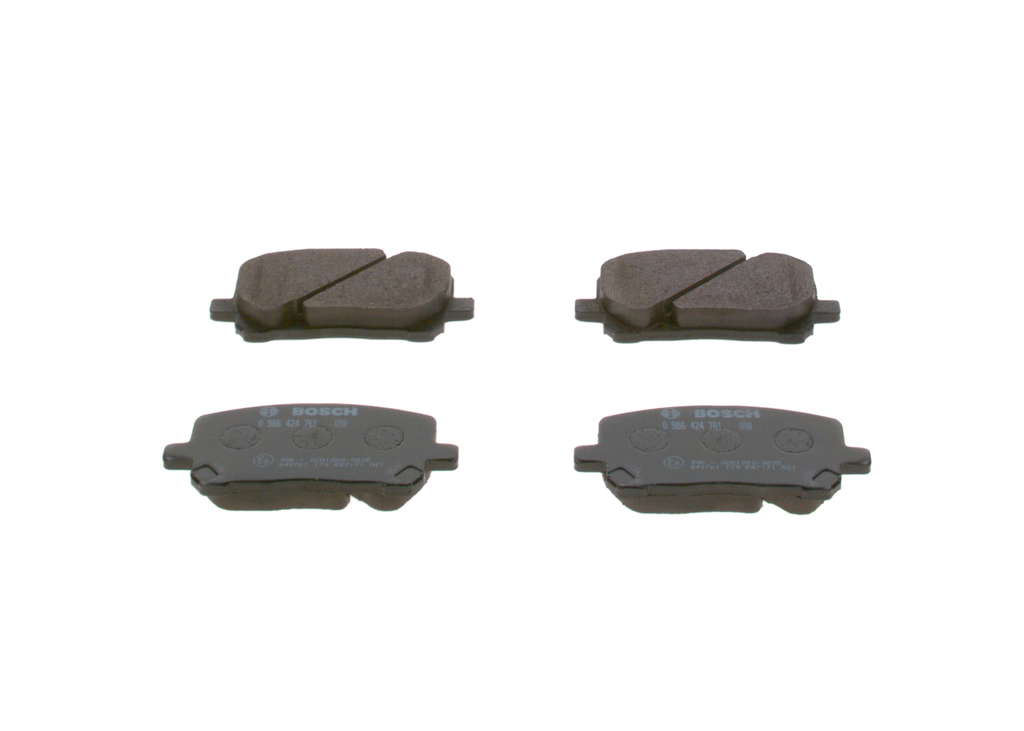 Jeu de plaquettes de frein avant