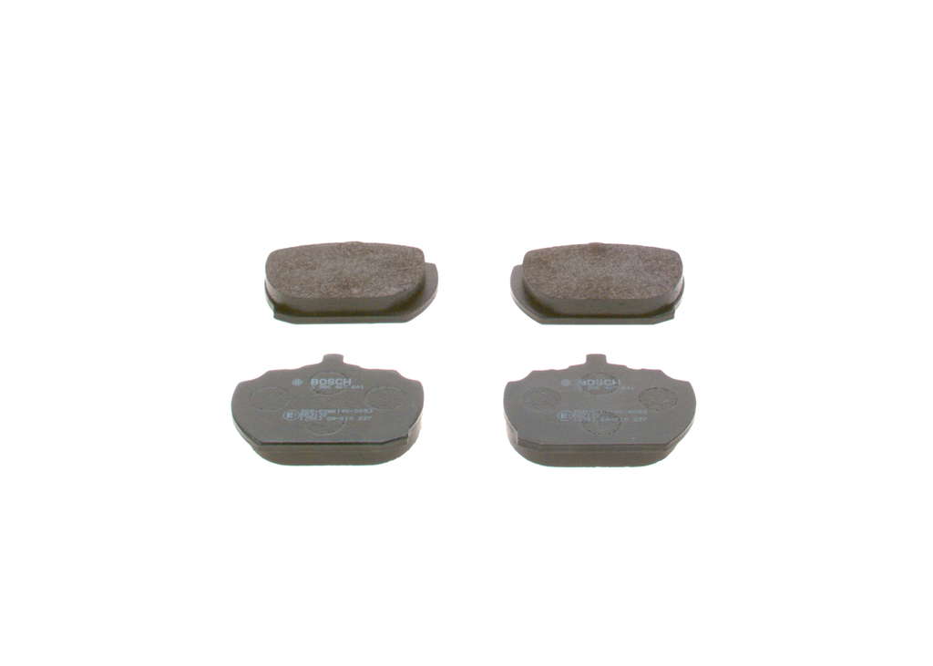 Jeu de plaquettes de frein avant
