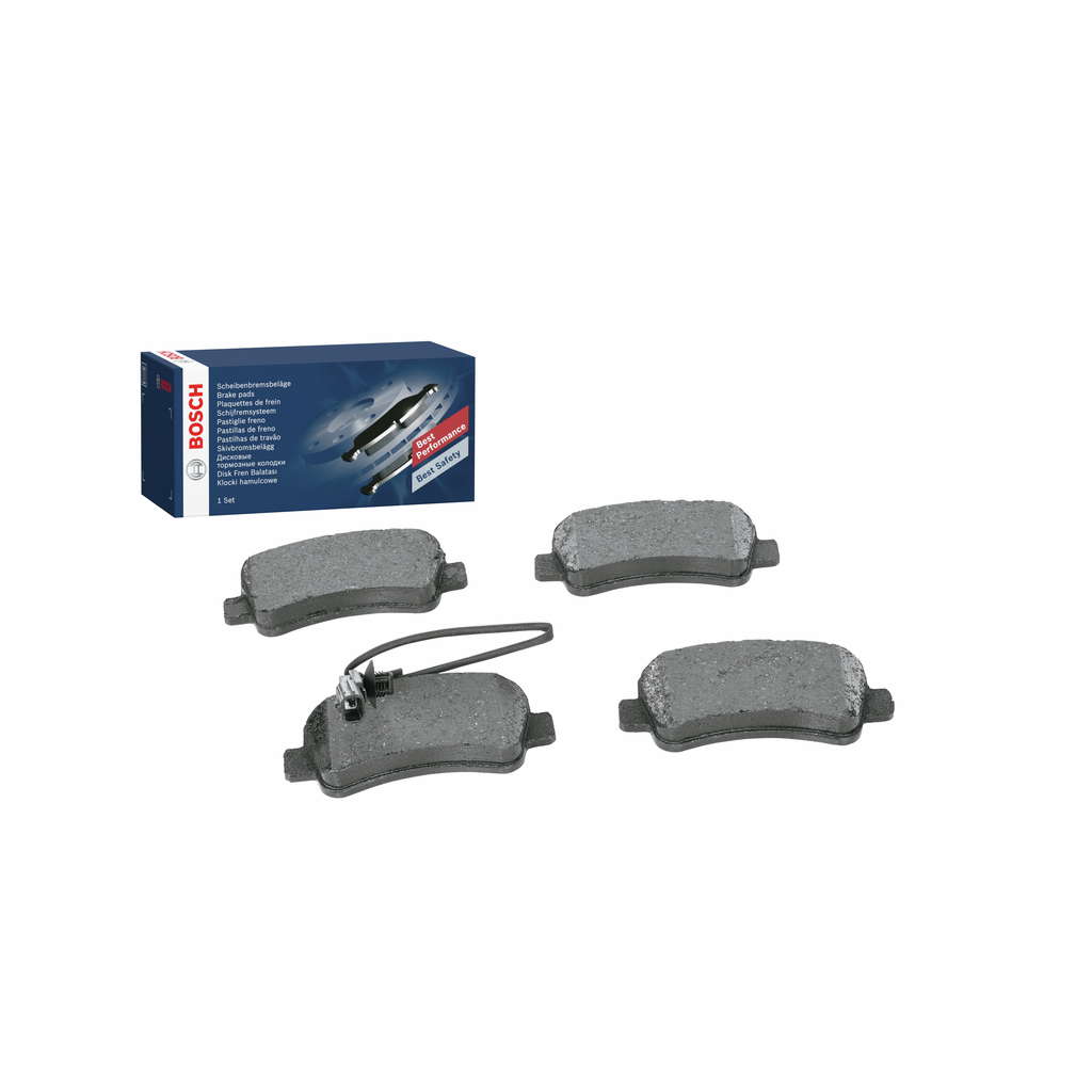 Bosch BP1419 Plaquettes de frein  - Essieu arrière - 1 jeu de 4 plaquettes