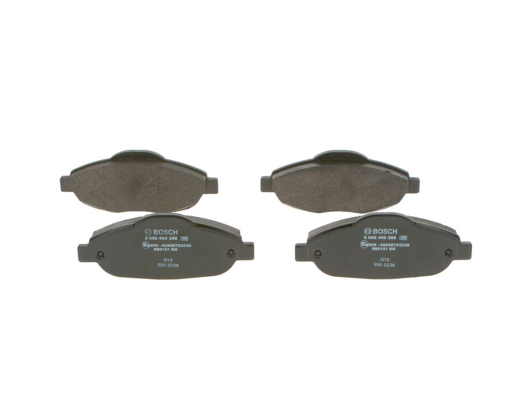 Plaquettes de frein