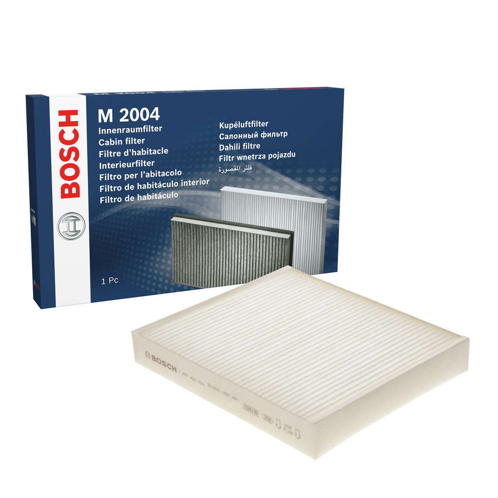 Bosch M2004 - Filtre d'habitacle standard - filtre à poussière et à pollen