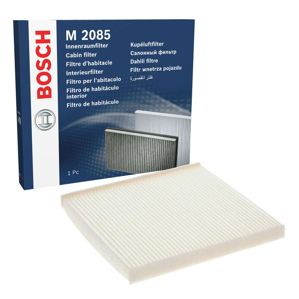 Bosch M2085 - Filtre d'habitacle standard - filtre à poussière et à pollen