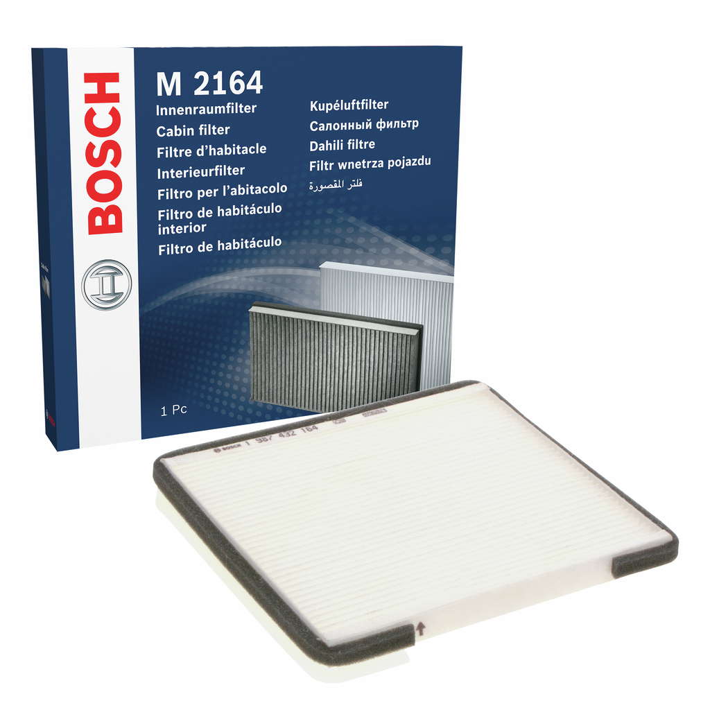 Bosch M2164 - Filtre d'habitacle standard - filtre à poussière et à pollen