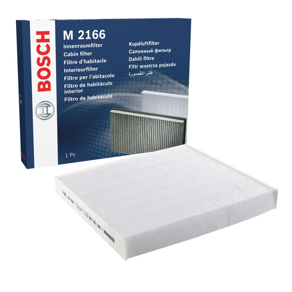Bosch M2166 - Filtre d'habitacle standard - filtre à poussière et à pollen
