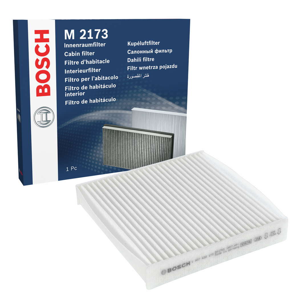 Bosch M2173 - Filtre d'habitacle standard - filtre à poussière et à pollen