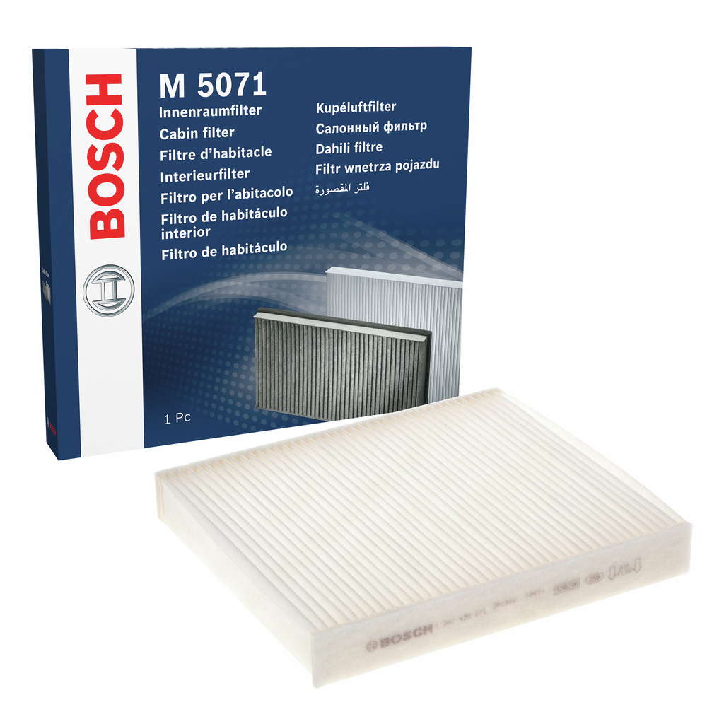 Bosch M5071 - Filtre d'habitacle standard - filtre à poussière et à pollen