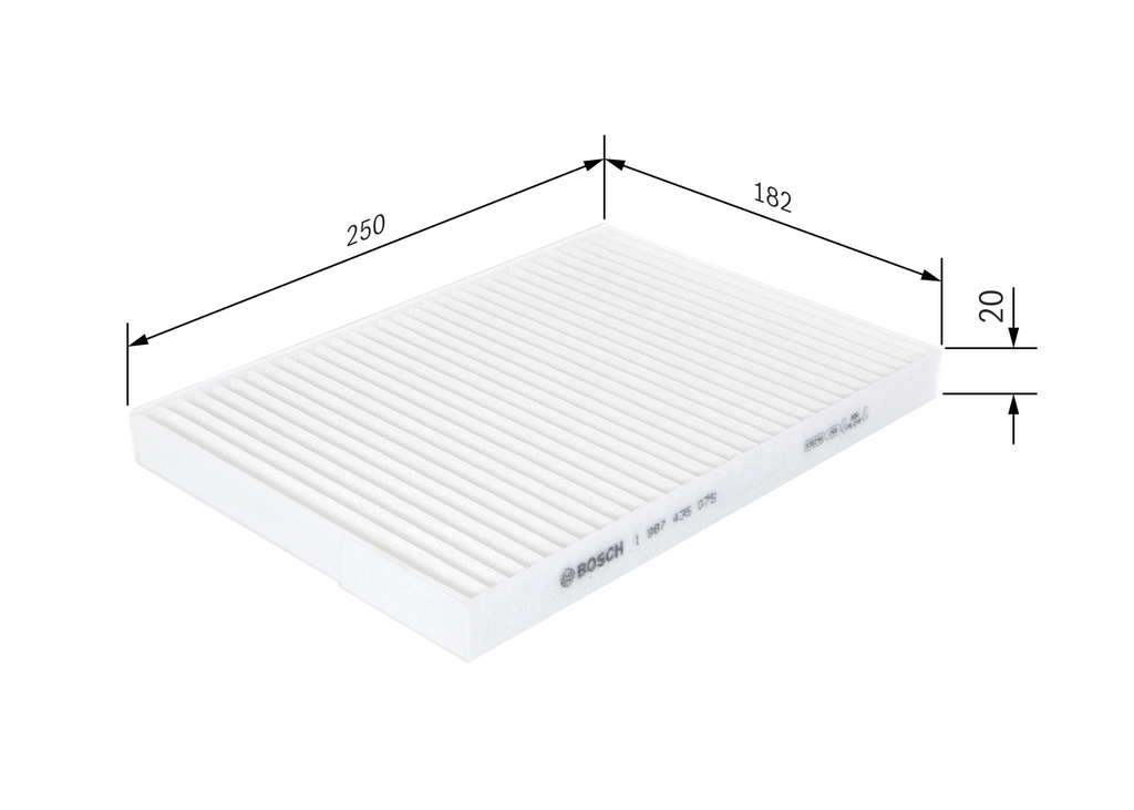 Filtre habitacle