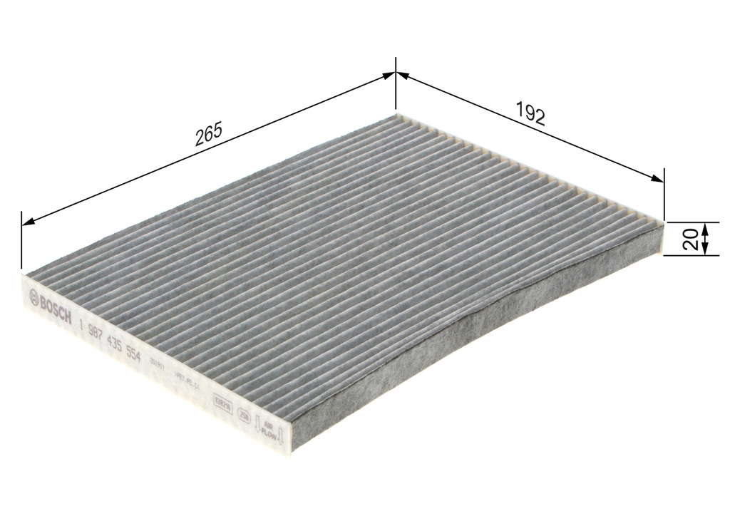 Filtre habitacle