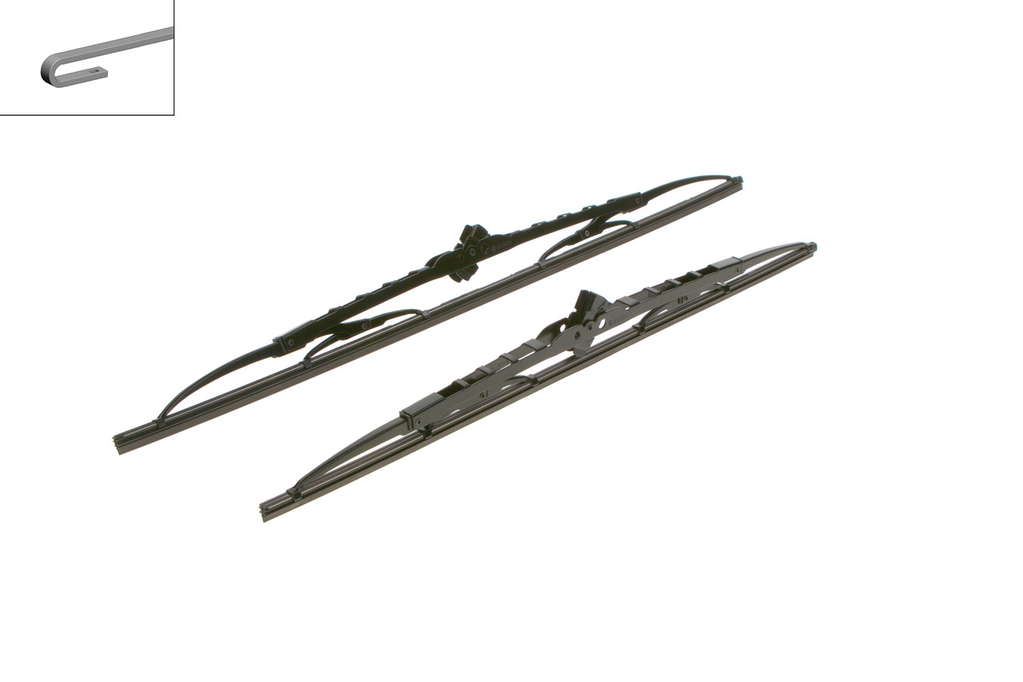 Jeu de 2 balais d'essuie-glace BOSCH Twin