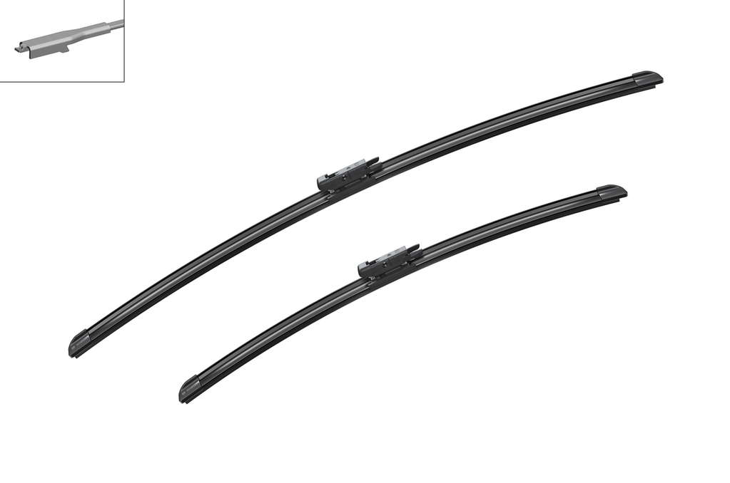 Jeu de 2 balais d'essuie-glace BOSCH Aerotwin