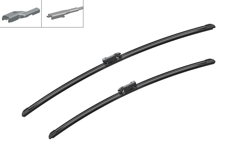 Bosch A965S - Balais d'essuie-glace  Aerotwin - Longueur : 700/600 mm - 1 paire de balais avant 