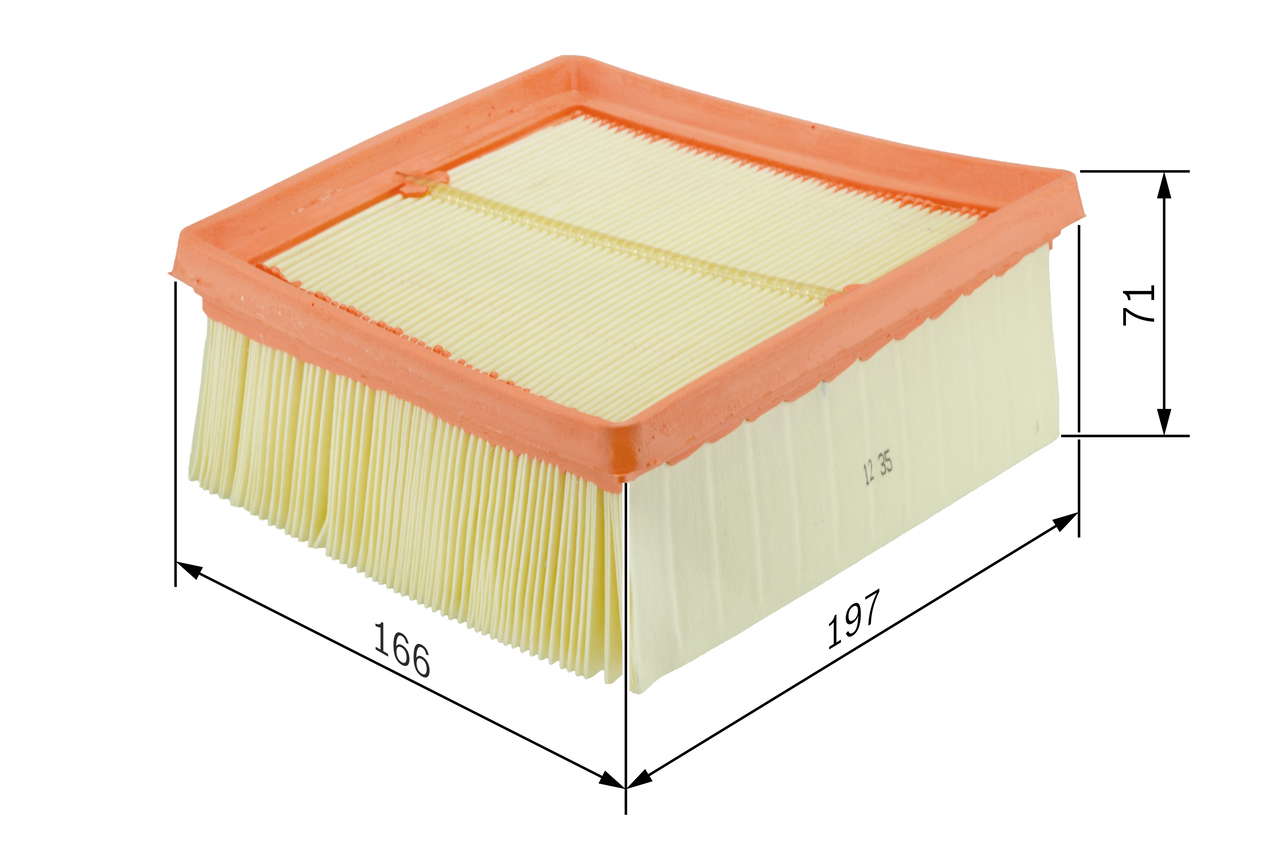 Bosch S0135 - Filtre à air auto