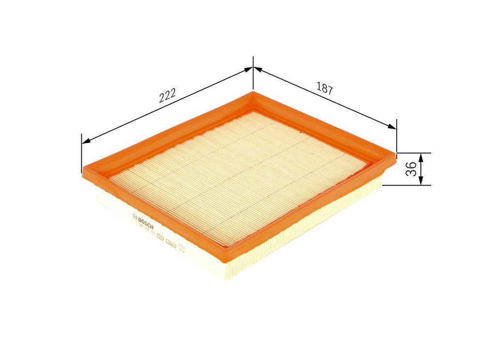 Bosch S0153 - Filtre à air auto