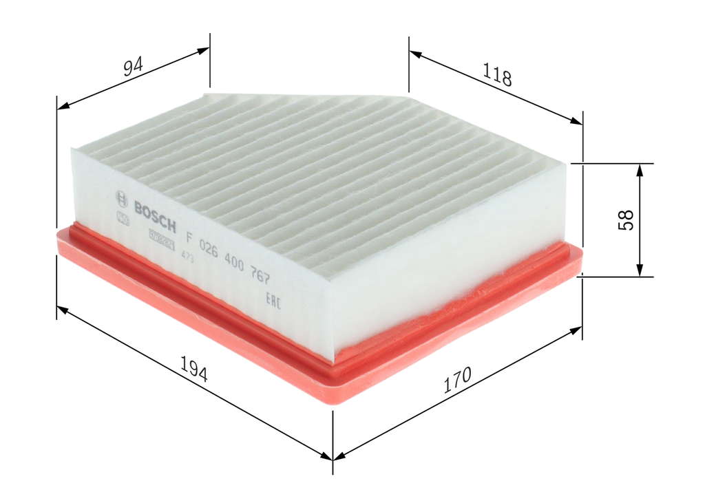 Filtre à air