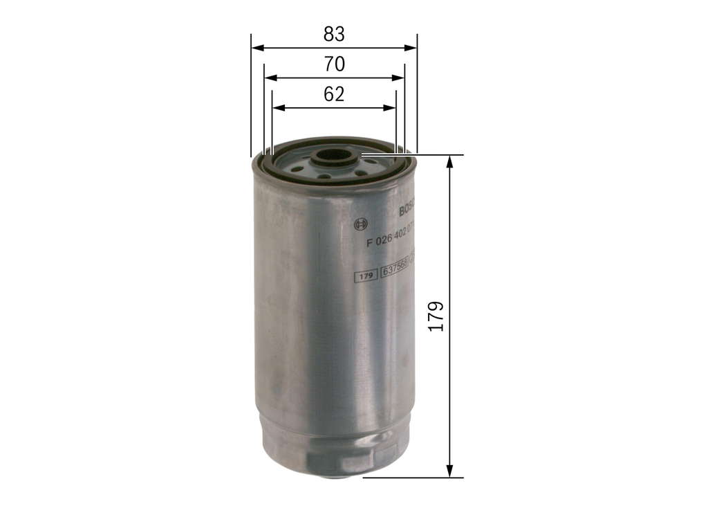 Filtre à carburant