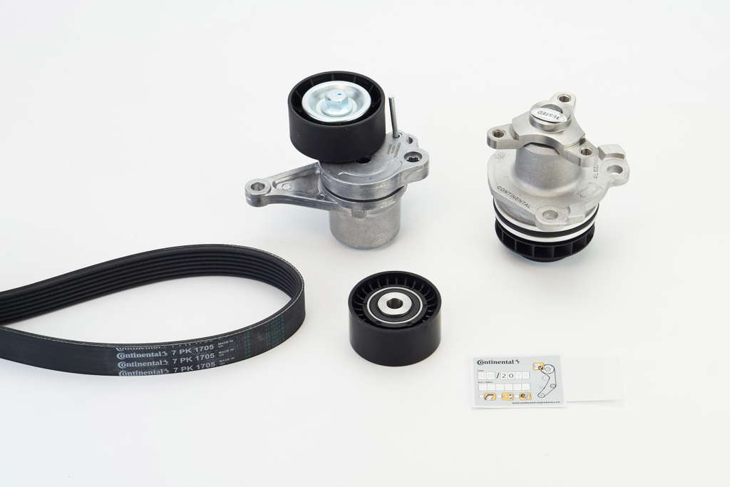 Pompe à eau + kit de courroie d'accessoire