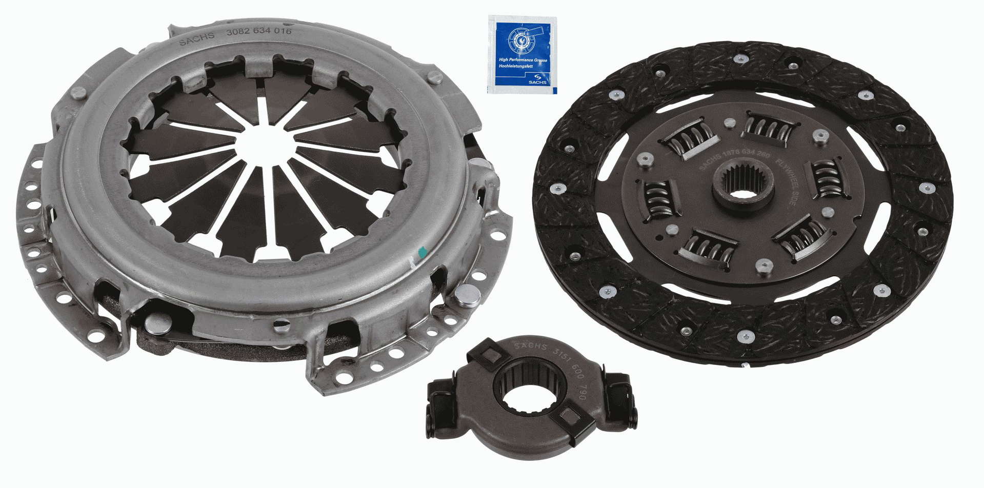 SACHS KIT D EMBRAYAGE